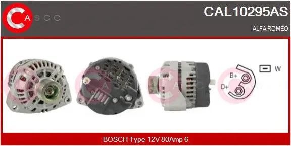 Alternator (CAL10295AS)