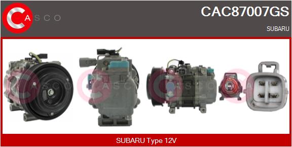 Compressor, air conditioning (CAC87007GS)