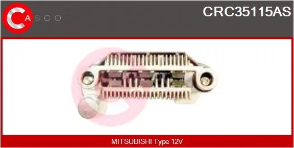 Rectifier, alternator (CRC35115AS)