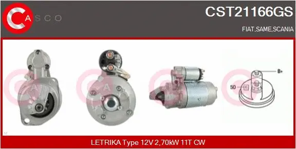 Starter (CST21166GS)