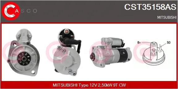 Starter (CST35158AS)