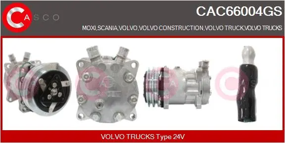 Compressor, air conditioning (CAC66004GS)