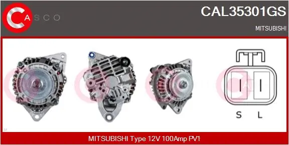 Alternator (CAL35301GS)