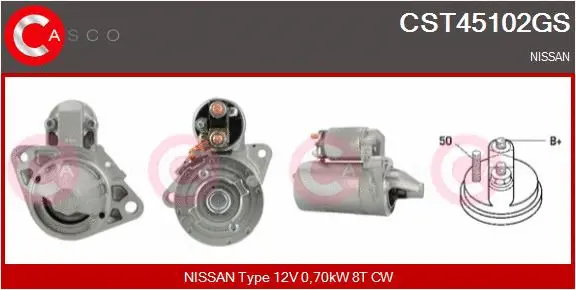 Starter (CST45102GS)