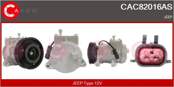 Compressor, air conditioning (CAC82016AS)