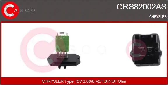 Resistor, interior blower (CRS82002AS)