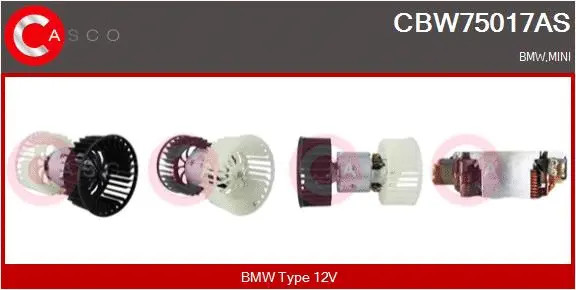 Interior Blower (CBW75017AS)