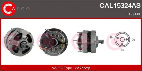 Alternator (CAL15324AS)