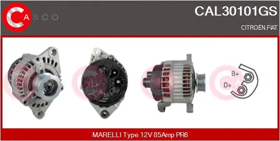 Alternator (CAL30101GS)