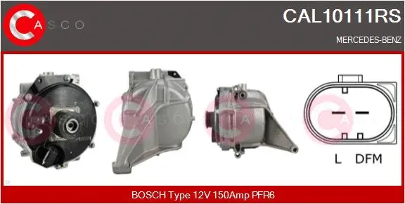 Alternator (CAL10111RS)