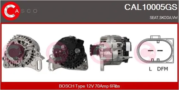 Alternator (CAL10005GS)