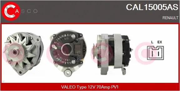 Alternator (CAL15005AS)