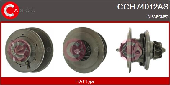 Core assembly, turbocharger (CCH74012AS)