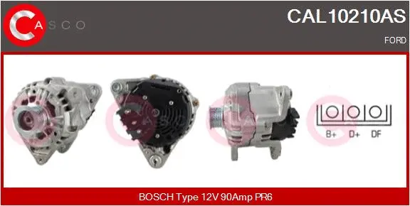 Alternator (CAL10210AS)
