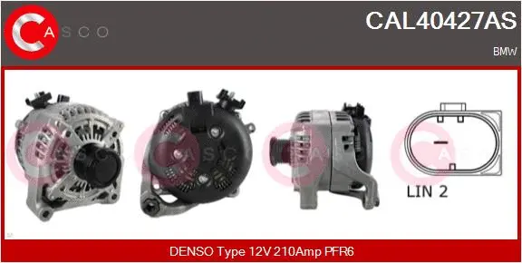 Alternator (CAL40427AS)