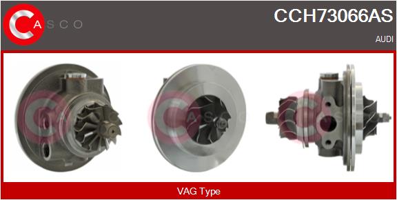 Core assembly, turbocharger (CCH73066AS)