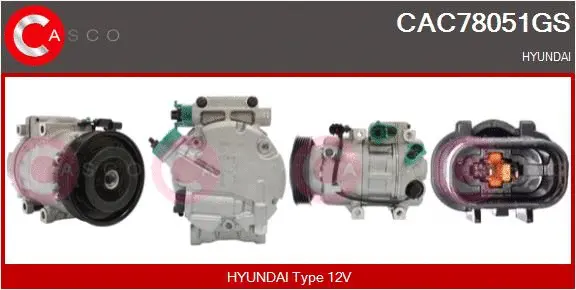 Compressor, air conditioning (CAC78051GS)