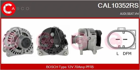 Alternator (CAL10352RS)