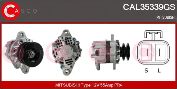 Alternator (CAL35339GS)