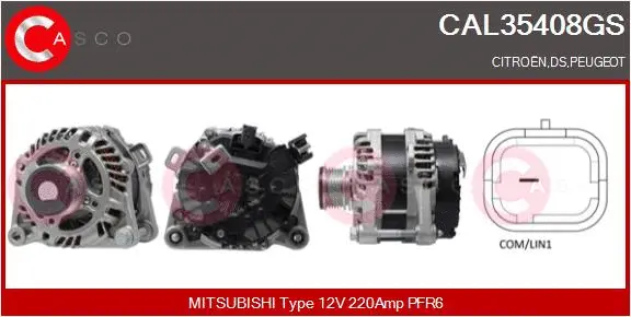 Alternator (CAL35408GS)