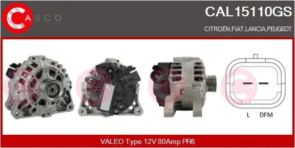 Alternator (CAL15110GS)