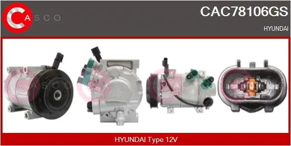 Compressor, air conditioning (CAC78106GS)