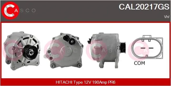 Alternator (CAL20217GS)