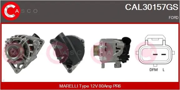 Alternator (CAL30157GS)