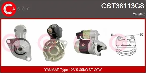 Starter (CST38113GS)