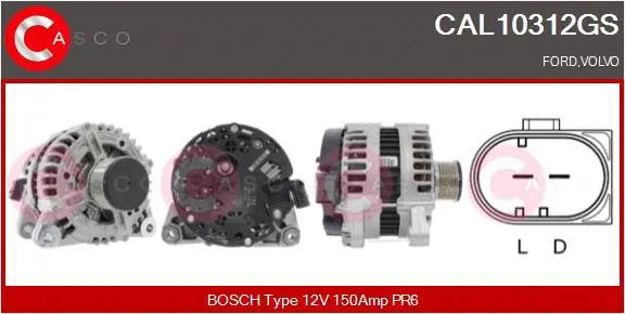 Alternator (CAL10312GS)