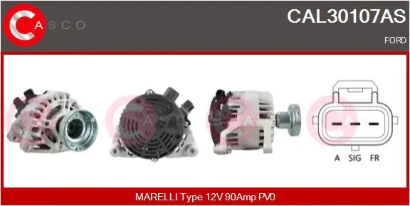 Alternator (CAL30107AS)
