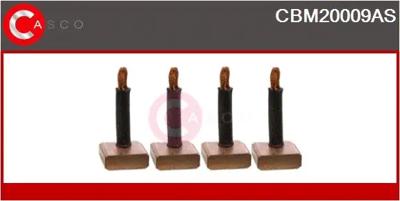 Carbon Brush, starter (CBM20009AS)