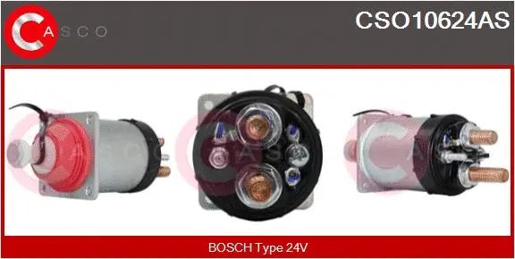 Solenoid Switch, starter (CSO10624AS)