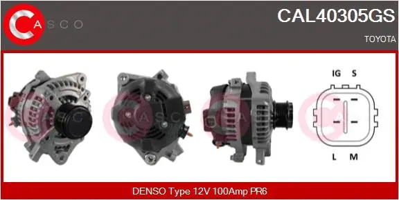 Alternator (CAL40305GS)