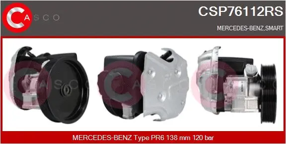 Hydraulic Pump, steering (CSP76112RS)