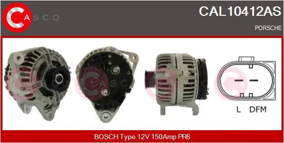 Alternator (CAL10412AS)