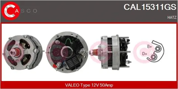 Alternator (CAL15311GS)