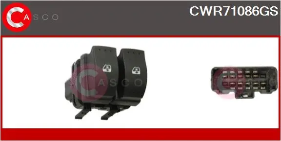 Switch, window regulator (CWR71086GS)