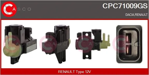 Pressure Converter, exhaust control (CPC71009GS)