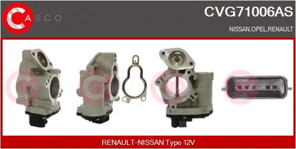 EGR Valve (CVG71006AS)