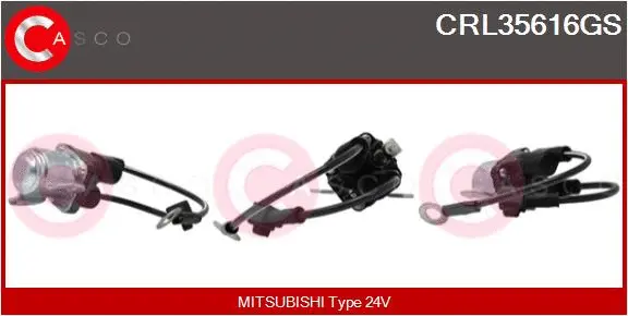 Relay, starter (CRL35616GS)