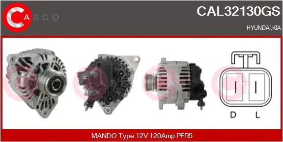 Alternator (CAL32130GS)