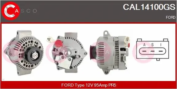 Alternator (CAL14100GS)
