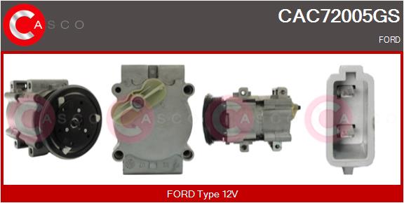 Compressor, air conditioning (CAC72005GS)