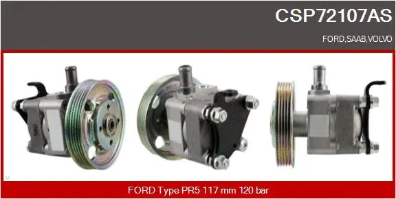 Hydraulic Pump, steering (CSP72107AS)