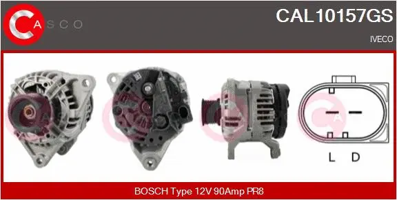 Alternator (CAL10157GS)