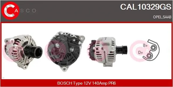 Alternator (CAL10329GS)