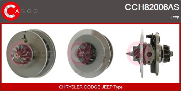 Core assembly, turbocharger (CCH82006AS)