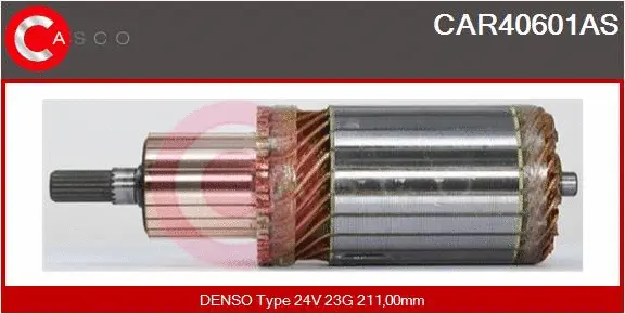 Armature, starter (CAR40601AS)
