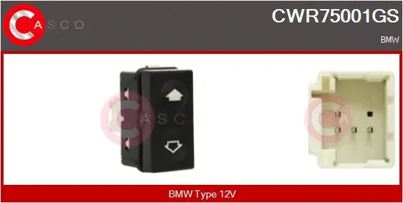 Switch, window regulator (CWR75001GS)
